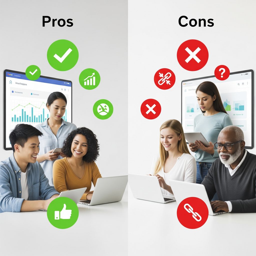 MyMemo.AI pros and cons summary highlighting advantages and limitations of the AI knowledge management tool