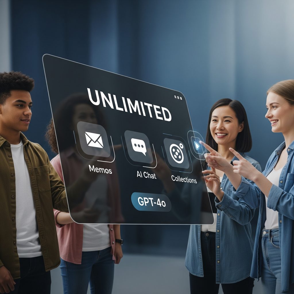 MyMemo.AI Ultra Plan offers unlimited memos, AI chat, collections, and GPT-4o access